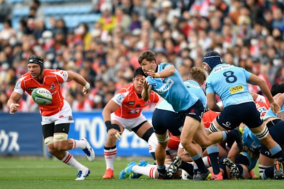 The Japan-based Sunwolves were part of the 2018 Super Rugby season.
