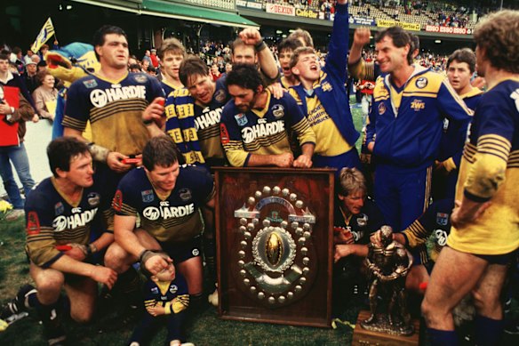 The premiership-winning Parramatta Eels of 1986.