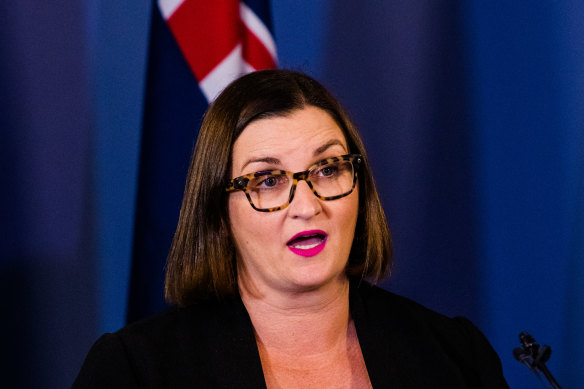 NSW Education Minister Sarah Mitchell.