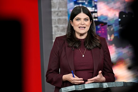 Michigan Representative Haley Stevens, a moderate, pro-Israel Democrat who wants to switch from the House to the US Senate.