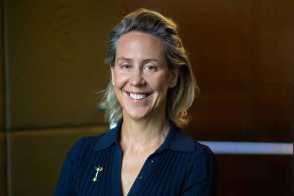 Victoria Racing Club CEO Kylie Rogers has been in her new role for a month.  