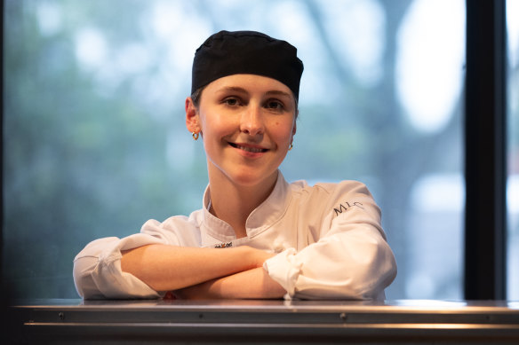 MLC student Isabella Alcock is spending time in the kitchen to de-stress ahead of her first exam.