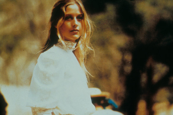 Anne-Louise Lambert nel ruolo di Miranda nel film Picnic ad Hang Rock (1975) di Peter Weir.