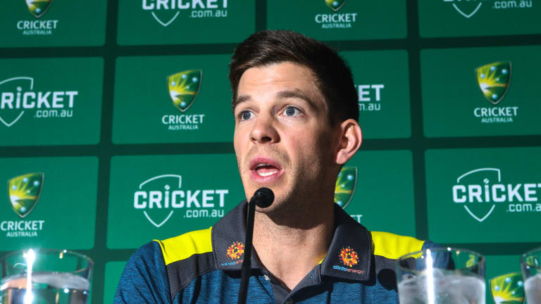 Australia's Test captain Tim Paine.