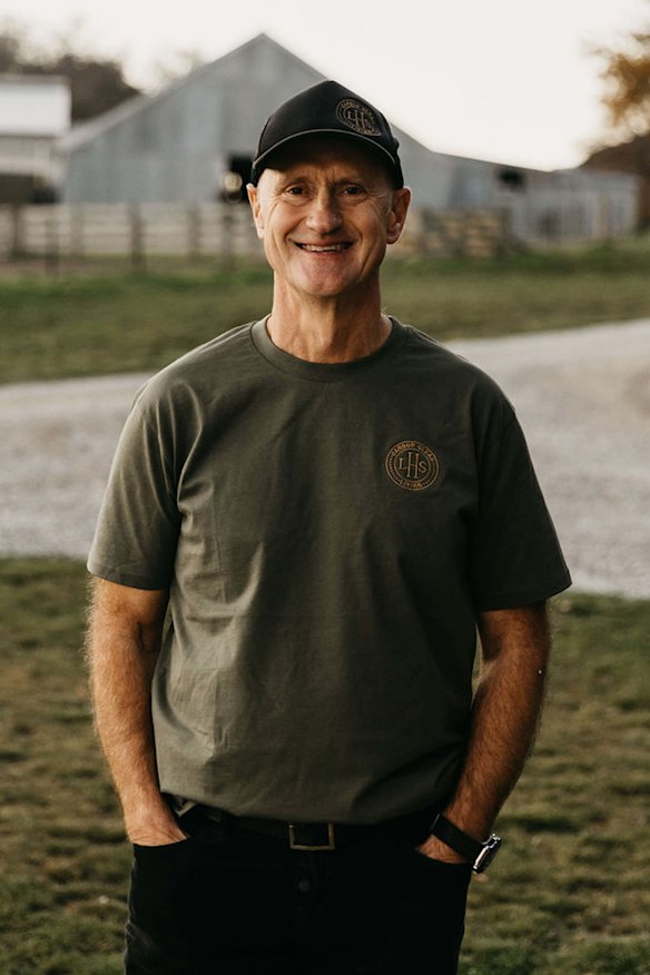 Geoff Ross, co-owner of Lake Hawea Station, with his wife Justine, is focusing on regenerative farming with his merino herd.
