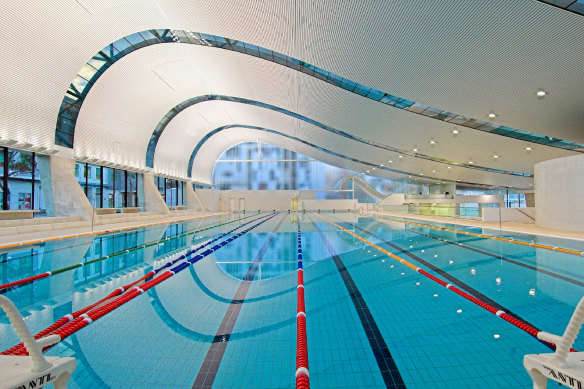 The Ian Thorpe Aquatic Centre becomes a venue for a harpist.