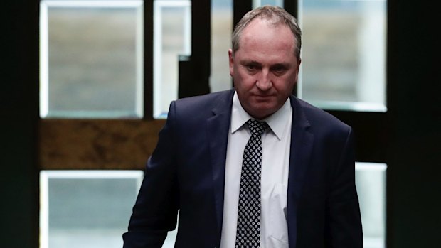 Deputy Prime Minister Barnaby Joyce on Monday.