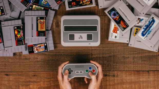 The Super Nt plays Super Nintendo cartridges from any region, and works with original accessories too.