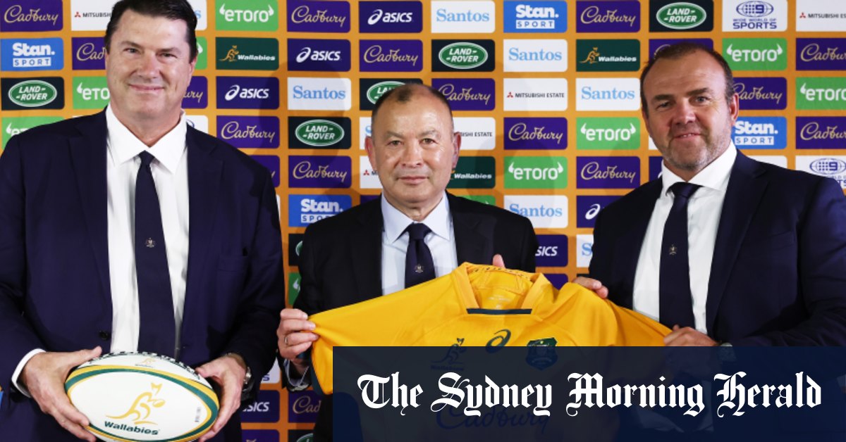 ‘A line in the sand’: How Jones plans to restore Wallabies to the top