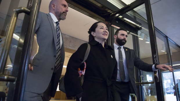 Huawei executive gets first chance at release in extradition fight