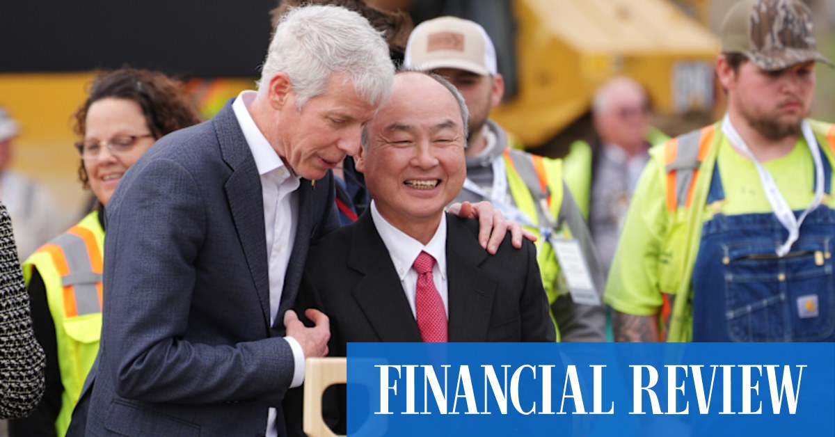 SoftBank to spend €75b on Europe’s biggest AI facility in France