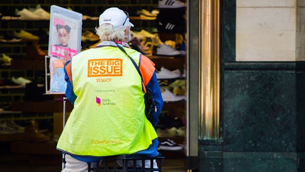 The Big Issue is celebrating its 30th anniversary after its launch on the streets of Melbourne in 1996.