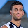 Nick Daicos at the Shrine on Monday.