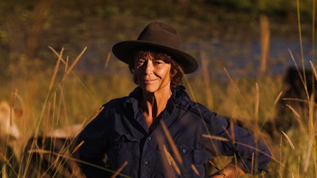 Actor and farmer Rachel Ward.