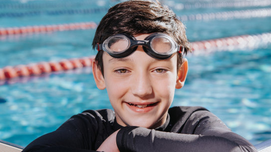 Sebastian Rigley, 12, says Turramurra Public has a school swimming carnival but his family has noticed a difference in attitude to swimming.