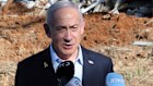 Israeli Prime Minister Benjamin Netanyahu visits the Weizmann Institute of Science, which was hit by missiles fired from Iran, in the central city of Rehovot.