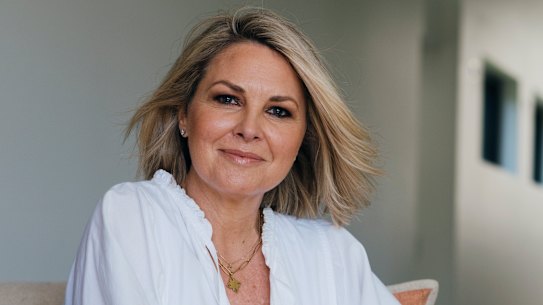 Georgie Gardner: "Tim is a wonderful father and has enabled me to have a big job. He is calm and consistent, which 
is good for me."