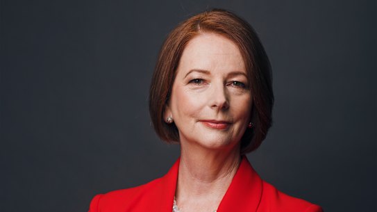 Former prime minister Julia Gillard says the coronavirus pandemic risks progress on climate change and improving pay and conditions for frontline workers.