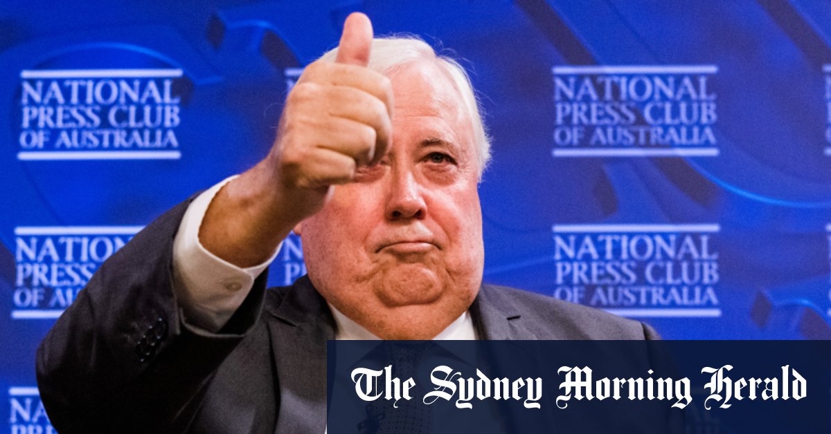 CBD: Clive Palmer named in failed legal action - Vimarsana News