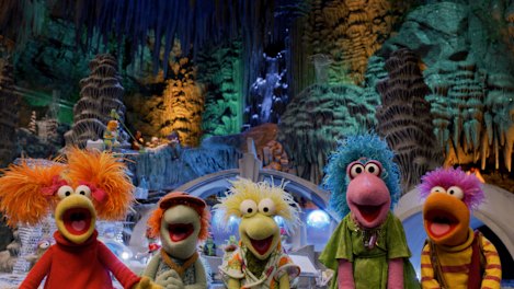 En la exposición se presentarán decorados y personajes de Fraggle Rock: Back to the Rock.