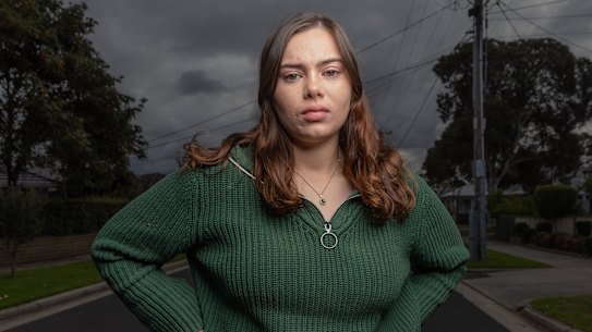 Rebecca Donaldson has been harassed by customers in her retail job. 