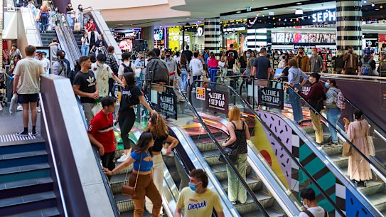 GPT-owned Melbourne Central shopping centre.
