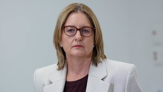 Premier Jacinta Allan refused to say how many times she had been warned about criminal behaviour on government building sites.