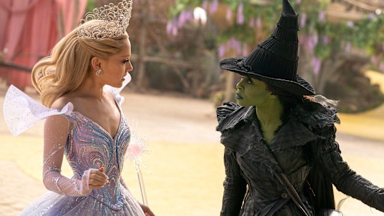 Wicked: For Good stars Ariana Grande as Glinda and Cynthia Erivo as Elphaba.