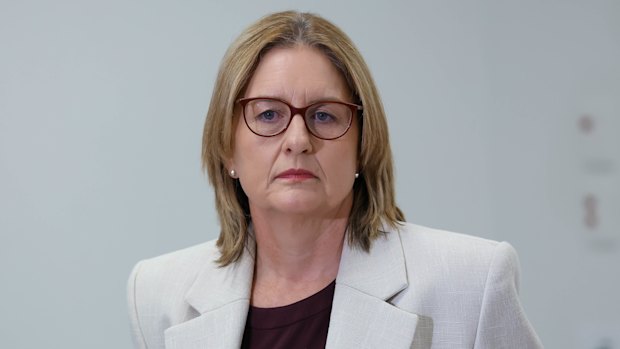 Premier Jacinta Allan refused to say how many times she had been warned about criminal behaviour on government building sites.