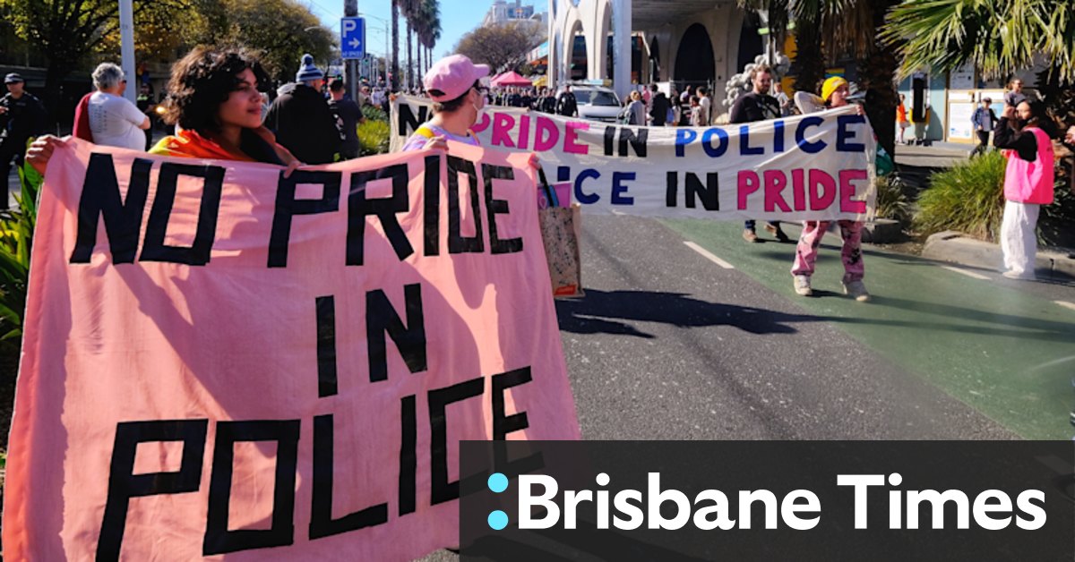Protesters slam police amid a riot of colour, music at Pride March - Vimarsana News