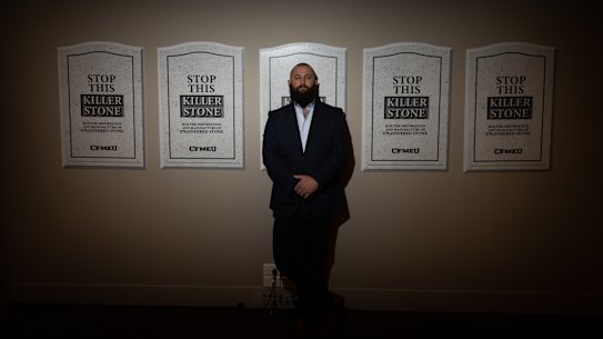 Former stone mason Kyle Goodwin.