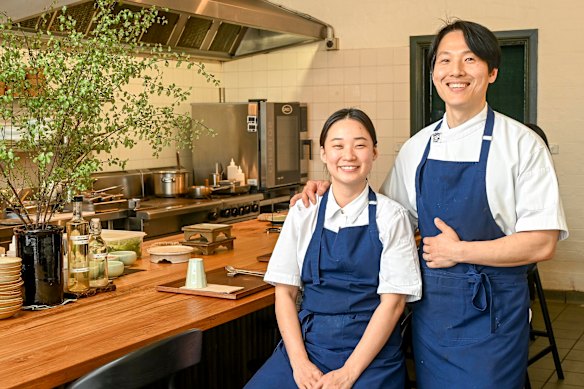 Sogumm owners Changhoon and Suhyun Kim.