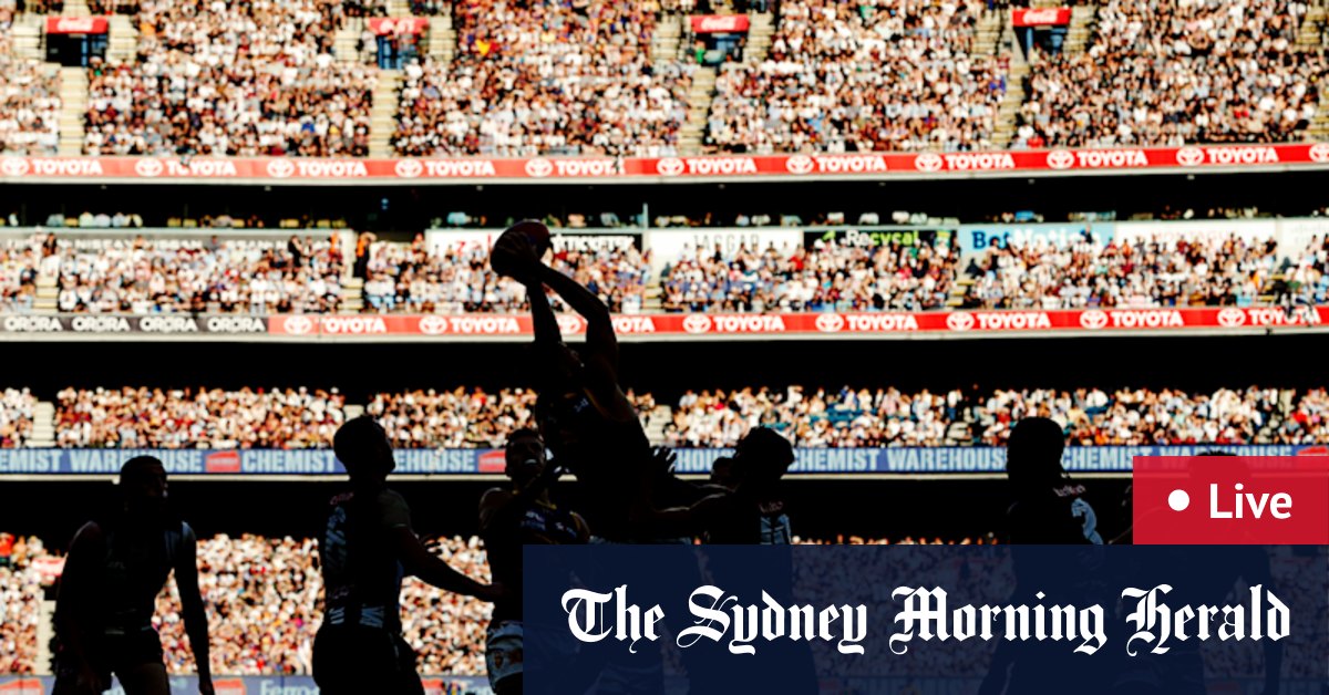 Melbourne Demons vs West Coast Eagles LIVE: Dees chase redemption after embarrassment last round, Eagles seek shock win