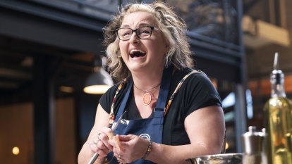 ‘Oh god, please don’t cry’: Why Julie recoils at watching herself on MasterChef