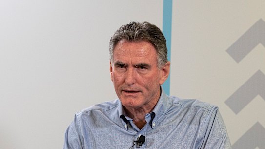 NAB chief executive Ross McEwan is in front of investors on Monday morning seeking fresh funds. 