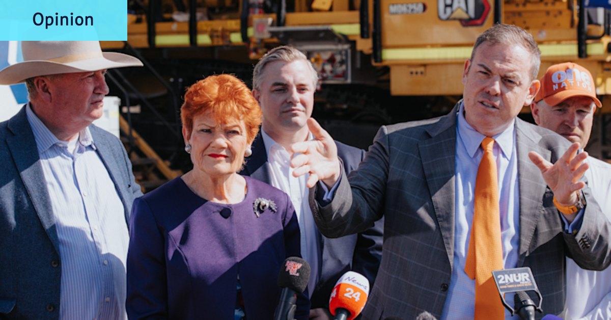 One Nation’s new man failed to use precautions and got himself into trouble