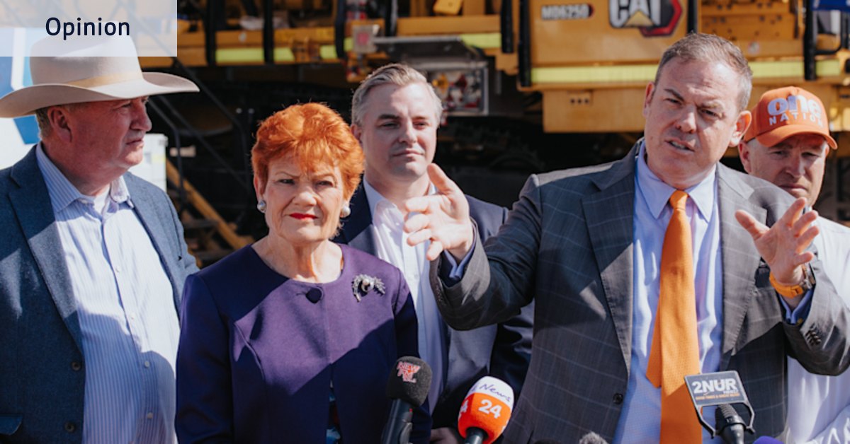 One Nation’s new man failed to use precautions and got himself into trouble
