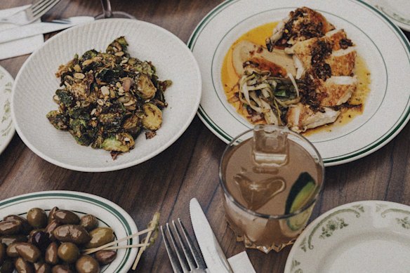 Eurocentric snacks and cocktails are available at Lane’s Edge.