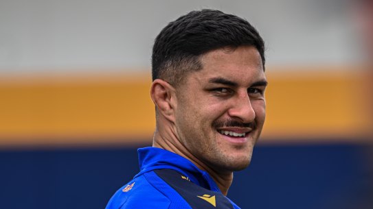 Eels playmaker Dylan Brown.