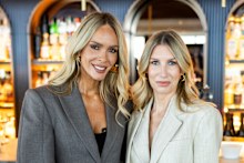 Rebecca Vallance and Laura Dennis attend the launch of Fin Magazine’s High Seas at Aster Bar in Sydney.