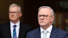 Prime Minister Anthony Albanese and Home Affairs Minister Tony Burke announced new hate speech laws on Thursday.