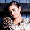 US model Taylor Hill before the L’Idee Woman show on day four of Australian Fashion Week.