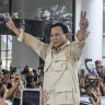 Claims of widespread fraud as ex-military strongman is declared Indonesian president