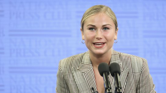 Grace Tame will campaign for all jurisdictions to adopt uniform definitions of consent and grooming.