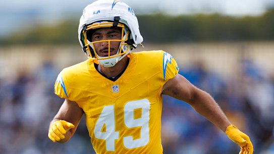 Jordan Petaia signed with the LA Chargers in April, 2025 but was waived by the NFL side later that year.