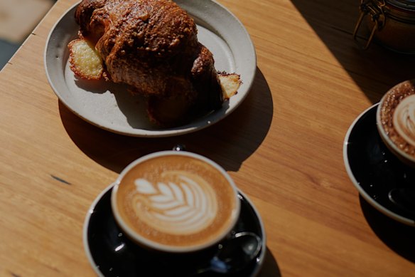 Grab a coffee and pastry from Craftwork Roasting Co, Eltham.