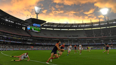 The MCG and other stadia will return to 85 per cent capacity next week.