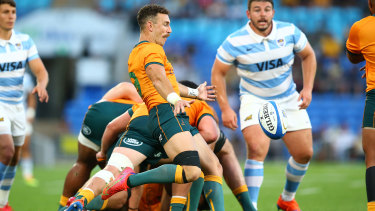 Nic White and the Wallabies are on top.