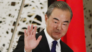 China’s Foreign Minister Wang Yi.