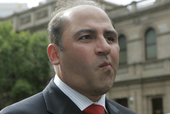 Tony Mokbel outside court in 2006. There were deals, but not the kind he had hoped for.